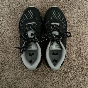 Women’s Under Armor Charged Bandit Trail Running Shoe Black and Grey